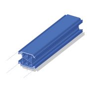 Barrette polyamide pré-assemblée 