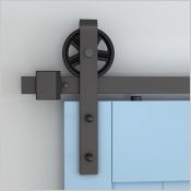 Bario 3 - Ferrure de porte coulissante en acier