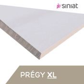 SINIAT - PRÉGY XL - Plaque de plâtre - Solution plafond à entraxes élargis