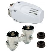 Kit thermostatique Altech tête + module H coudé 3/4