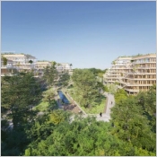 Arboretum, le plus grand campus de bureaux bas carbone en bois massif d'Europe