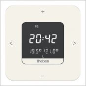 Thermostat d'Ambiance Programmable - Alimentation secteur ou à piles